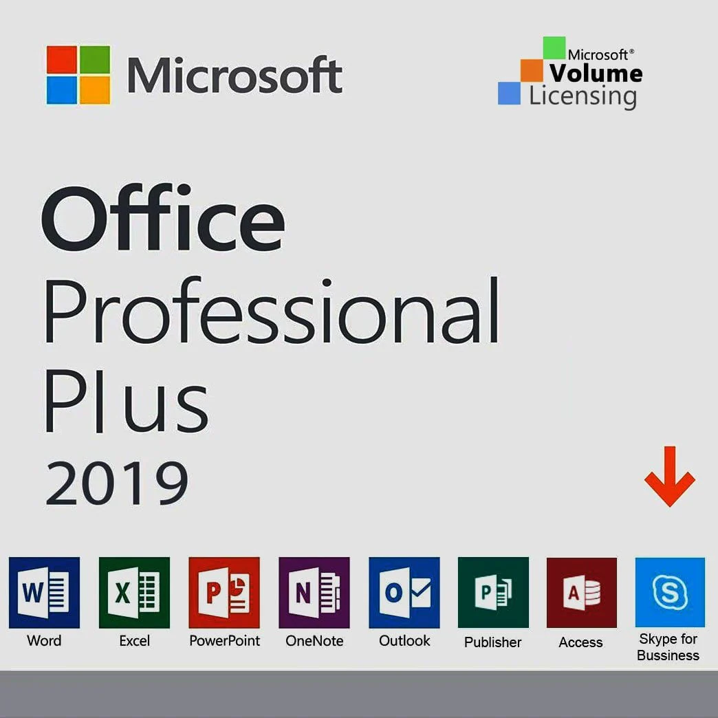 Microsoft Office 2019 Professional Plus — Genuine Bind License | 1 PC | Instant Delivery
